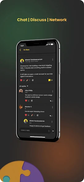 Threaded chat and discussions