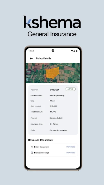 Policy details and documents
