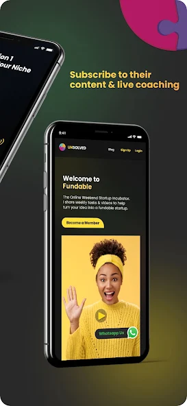 Creator subscription pages