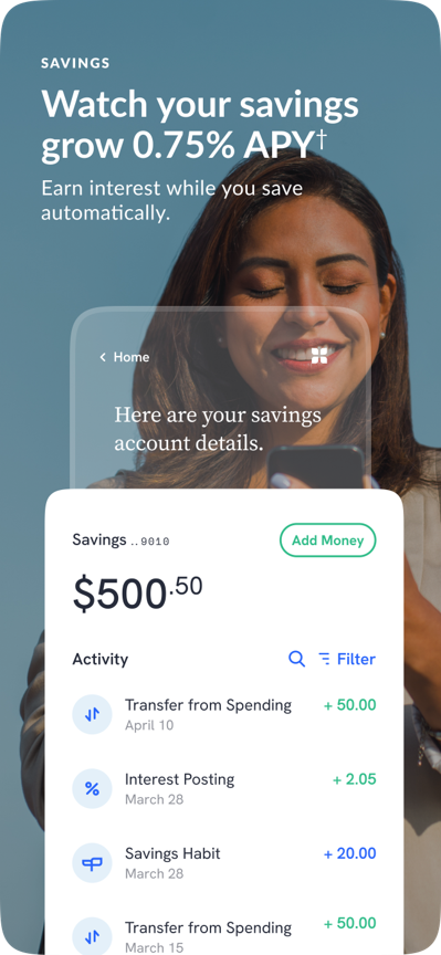 Savings account and activity